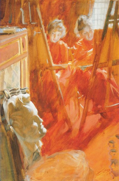 Le signorine Schwartz da Anders Leonard Zorn